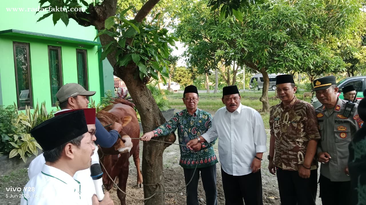 Momentum Iduladha, Bupati Nganjuk Salurkan Hewan Kurban sebagai Simbul Keikhlasan dan Solidaritas