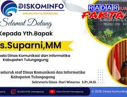 Drs. Suparni, MM Kepala Dinas Komunikasi dan Informatika Kabupaten Tulungagung
