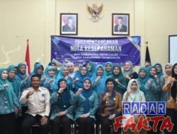 Wakil Ketua Tim Penggerak PKK Tanda Tangani Kerjasama Dengan BNN Kabupaten Trenggalek