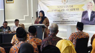 Kondang Kusumaning Ayu Sosialisasikan Empat Pilar MPR RI di Bangkalan