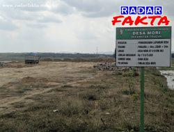 Diduga pakai tanah dari Galian C Ilegal pengurugan lapangan desa mori di sorot publik.