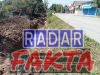 Proyek rehabilitasi jalan kapas glendeng kec. Bojonegoro tanpa papan informasi menjadi sorotan LSM dan publik.