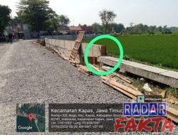 Proyek TPT di desa bogo kecamatan kapas diduga salah dalam pengerjaan jadi sorotan publik.