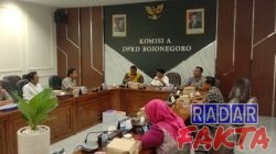 Komisi A DPRD KAB Bojonegoro Gelar Hearing pemanfaatan Tanah Kas Desa,Ungkap Penyalahgunaan.