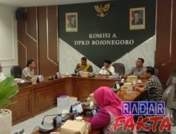 Komisi A DPRD KAB Bojonegoro Gelar Hearing pemanfaatan Tanah Kas Desa,Ungkap Penyalahgunaan.