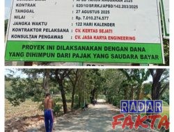 Proyek rehabilitasi jalan trucuk Padang jadi sorotan publik. LSM PIPRB: “kami masih mengumpulkan data untuk pelaporan ke APH”