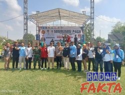 Dalam rangka Memperingati HUT TNI ke 80 LAN Bojonegoro adakan sosialisasi P4GN di desa bayemgede kec Kepohbaru
