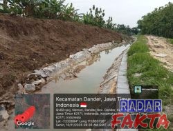 proyek rehabilitasi jaringan irigasi dari dinas PU SDA kabupaten Bojonegoro Tanpa papan informasi dan dugaan banyak pelanggaran.