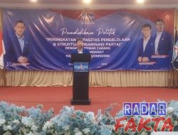 Partai Demokrat DPC Bojonegoro Gelar Pendidikan Politik dengan tema “peningkatan kapasitas pengelolaan dan struktur organisasi partai”