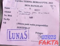 Warga Bangilan Pertanyakan Nasib Sertifikat PTSL yang Mangkrak Bertahun-tahun