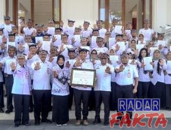 Bupati, Wabup, dan Jajaran ASN Lingkup Pemkab Bojonegoro Tandatangani Pakta Integritas Antikorupsi.