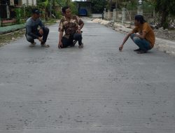 Tegaskan bukan di kerjakan kontraktor, pembongkaran proyek jalan rigid desa mori murni kesalahan penyedia beton