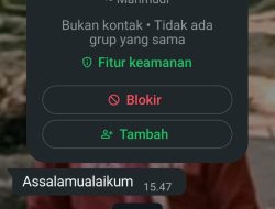 Waspada Penipuan! Akun WhatsApp Palsu Catut Nama Mahmudi, Kepala Disperinaker Bojonegoro