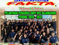 Pimred Radarfakta.com Beri Ucapan Selamat atas di lantiknya DPC AWPI Bojonegoro