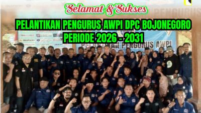 Pimred Radarfakta.com Beri Ucapan Selamat atas di lantiknya DPC AWPI Bojonegoro