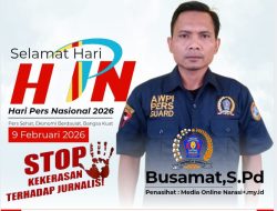 Bersama AWPI, Tekankan Pentingnya Kebersatuan Jurnalis di Peringatan HPN 2026