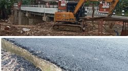 Proyek Jembatan Sambeng Rp 4,1 Miliar “Mangkrak” ke 2026:  Kualitas Aspal Disorot publik