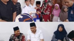 Bupati Setyo Wahono Safari Ramadan, Camat Balen Wakili Santunan 20 Anak Yatim DPC AWPI Bojonegoro