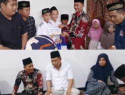 Bupati Setyo Wahono Safari Ramadan, Camat Balen Wakili Santunan 20 Anak Yatim DPC AWPI Bojonegoro