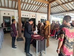 Perkuat Administrasi, Kepala Desa Kuniran Resmi Lantik Kaur TU dan Umum Baru