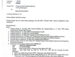 LSM PIPRB akan Somasi BSI Bojonegoro, Diduga Terlibat Maladministrasi Dana Komite MTsN 1
