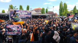 Ribuan Loyalis PSHT Pusat Madiun Penuhi Padepokan Agung Madiun(PAM) Jl.Merak nomor 10 Dan 17