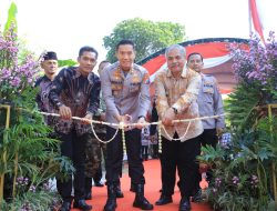 Kapolres Madiun Resmikan Jembatan Merah Putih Presisi, Akses Warga Antar Desa Kini Lebih Aman dan Lancar