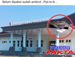 Proyek Rp9,3 Miliar Ambrol Sebelum Dipakai, Puskesmas Ngraho Bojonegoro Jadi Sorotan Netizen