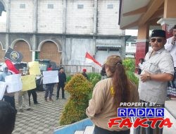 Diduga Ada Polemik Status Tanah, LPAPR Gelar Aksi Damai di Kantor Kelurahan Pecalukan