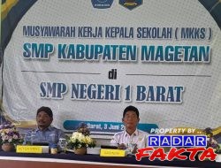 Buku Jejak Inspirasi Dan Inovasi Sekolah Menjadi Fokus Bahasan MKKS SMP Kabupaten Magetan Di SMPN 1 Barat