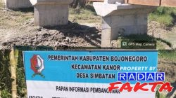 Warga Simbatan Mengeluh, Proyek Jembatan Miliaran Rupiah dari APBD Bojonegoro Tak Kunjung Usai