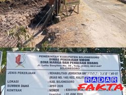 Disorot Tajam! Proyek Jembatan Rp387 Juta CV Kusuma Karya di Kalitidu Diduga Sengaja Sembunyikan Konsultan Pengawas