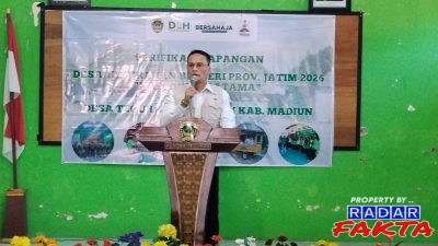 Dinas Lingkungan Hidup (DLH) Kabupaten Madiun Dan Team Verifikator Dari Dinas Lingkungan Hidup (DLH) Propinsi Jawa Timur Kunjungi Desa Teguhan