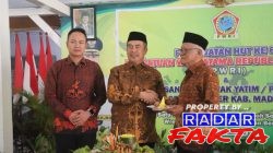 Bupati Madiun Hadiri Peringatan HUT ke-64 PWRI Kecamatan Geger, Santuni 105 Anak Yatim Piatu