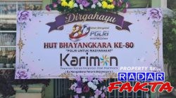 Sentuhan Humanis di Hari Bhayangkara, Polres Bojonegoro Terima Karangan Bunga dari Mantan Narapidana Terorisme
