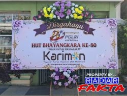 Sentuhan Humanis di Hari Bhayangkara, Polres Bojonegoro Terima Karangan Bunga dari Mantan Narapidana Terorisme
