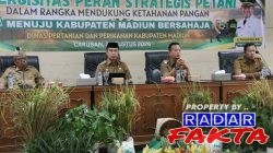 Dukung Ketahanan Pangan, Pemkab Madiun Gelar Sinergisitas Peran Strategis Petani