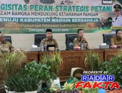 Dukung Ketahanan Pangan, Pemkab Madiun Gelar Sinergisitas Peran Strategis Petani