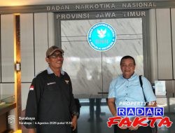 Darurat Narkoba, Ketua LAN Kabupaten Bojonegoro Bersama Jajaran Sambangi BNN Jatim Matangkan Rencana Balai Rehabilitasi