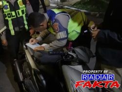 Antisipasi Balap Liar, Polsek Tulungagung Kota Amankan 19 Motor Knalpot Brong