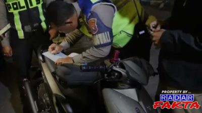 Antisipasi Balap Liar, Polsek Tulungagung Kota Amankan 19 Motor Knalpot Brong
