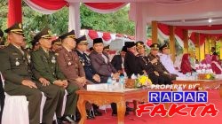 Upacara Penurunan Sangsaka Merah Putih Dalam Rangka Memperingati HUT ke-81 Kemerdekaan Republik Indonesia Dipimpin Langsung Bupati Madiun