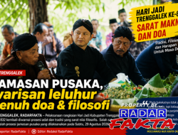 Jamasan Pusaka Hari Jadi Trenggalek ke-832 Sarat Makna, Mas Ipin Panjatkan Doa untuk Kesejahteraan Warga