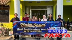 Sambut HUT Humas Polri ke-75, Polres Madiun Gelar Baksos ke Panti Asuhan Lentera Hati Dagangan Madiun