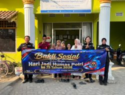 Sambut HUT Humas Polri ke-75, Polres Madiun Gelar Baksos ke Panti Asuhan Lentera Hati Dagangan Madiun
