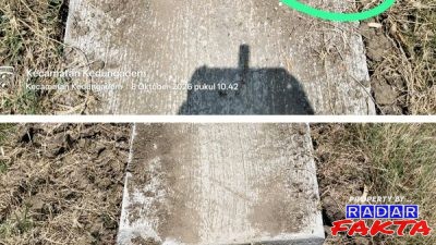 Proyek JUT Desa Duwel Kedungadem Amburadul, Baru Seumur Jagung Sudah Retak dan Dikeluhkan Petani