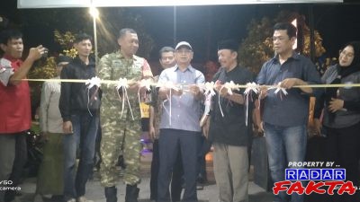Potong Pita dan Tumpeng, Posko PAWARGO Resmi Dibuka di Ruko Jalan Gajah Mada Bojonegoro