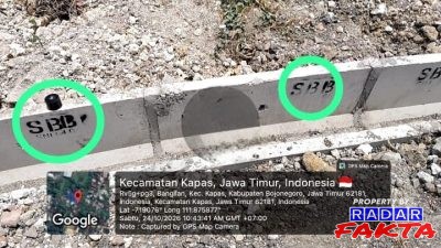 Pengakuan Mengejutkan Pekerja Proyek U-Ditch Kapas: Cat “SBB SNI” Disebut Milik Pak Syukur, Baru Di stempel di lokasi proyek