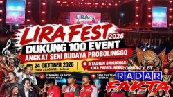 Gelar LIRA FEST 2026 di Stadion Bayuangga, Warga Probolinggo Antusias Tonton Seni Bantengan