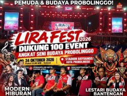 Gelar LIRA FEST 2026 di Stadion Bayuangga, Warga Probolinggo Antusias Tonton Seni Bantengan